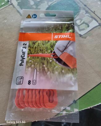 lamette plastica per Stihl Fsa45. 8 p. 
