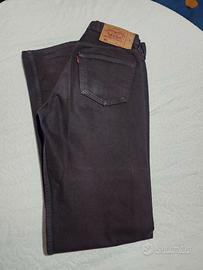 Raro jeans Levi's 501 Dark Brown Vintage 1996