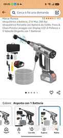 Idropulitrice a batteria  21V