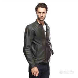 Giacca da moto Dainese in pelle con protezioni