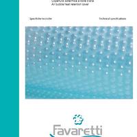 Telo copertura isotermica piscina 12X6mt con rullo