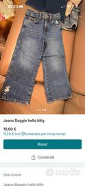 Set 3 jeans bambina 6/7 anni