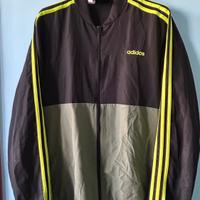 Giacca Adidas uomo taglia S nera, verde, gialla