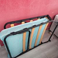Letto richiudibile a rotelle