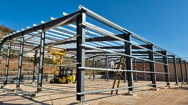 Struttura metallica nuova capannone