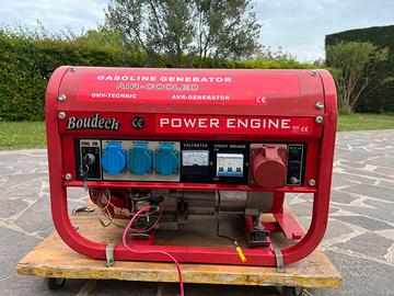 Generatore di corrente a benzina boutech