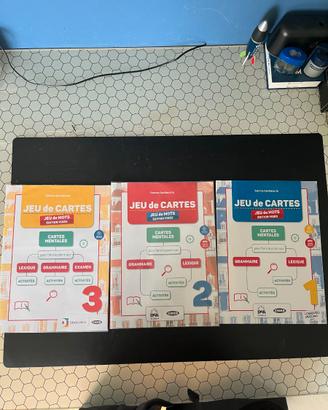 “Jeu de mots 1,2,3” libri di francese