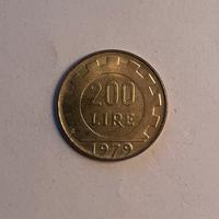 Lire 200 Italia anno 1979