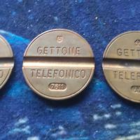 Lotto gettoni telefonici 