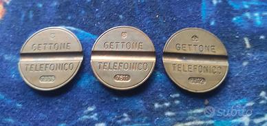 Lotto gettoni telefonici 