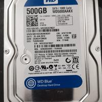 Hard disk Western Digital 500gb 3.5 pollici