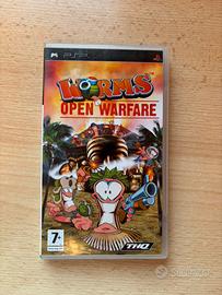 PSP game Worms Open Warfare