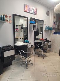 Arredamento con attività parrucchiera