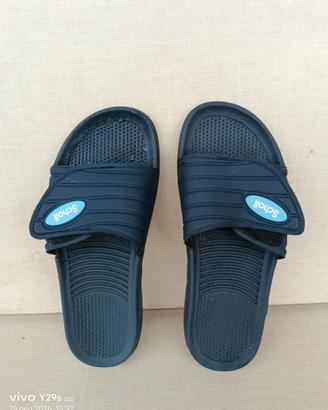 Ciabatta Scholl Nautilus tg. 42 uomo pvc