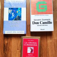 Set 3 libri di narrativa 