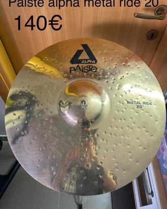 Paiste metal ride