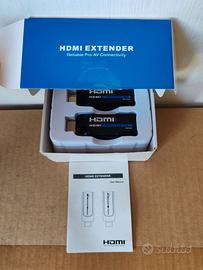 Extender HDMI kit su cavo Ethernet TX+RX