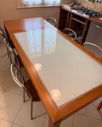 Tavolo Calligaris + sedie.