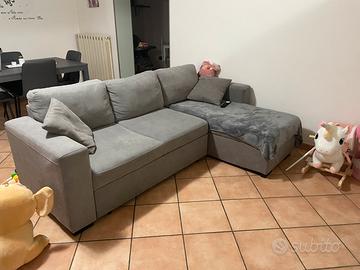 Divano-letto con cassettone
