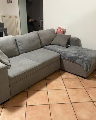 Divano-letto con cassettone