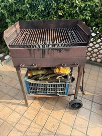 Griglia bbq a carbone