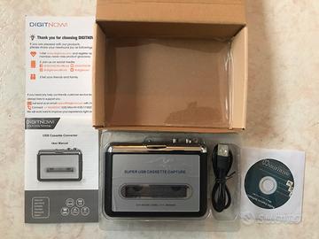 Convertitore audiocassette in CD/MP3 Digitnow!
