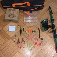 kit canna da pesca