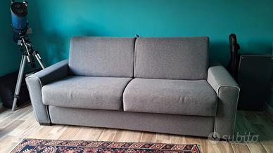 Divano letto 3 posti mod. Positano, colore grigio