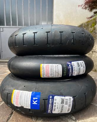 Gomme Supermoto Metzeler K1 nuove
