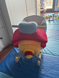 Aereo dondolo homcom con cinture (no musica)