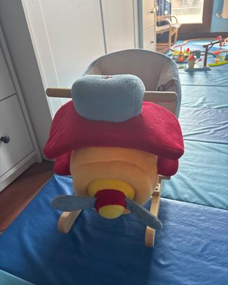 Aereo dondolo homcom con cinture (no musica)