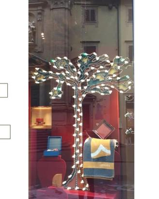 Albero luminoso artistico di Domenico Pellegrino
