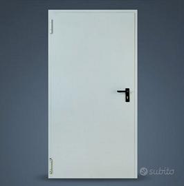 Porta tamburata grigia 800x2050