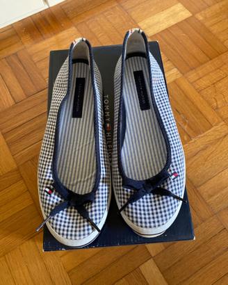 Ballerine Tommy Hilfiger a quadretti n. 38