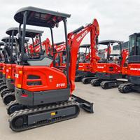 Miniescavatore 18qli motore Kubota - 2 velocità