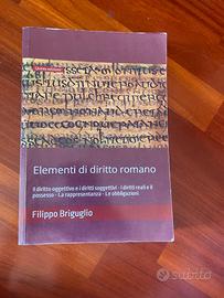 Elementi di diritto romano Filippo Briguglio
