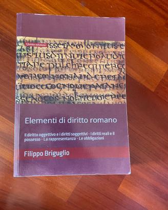 Elementi di diritto romano Filippo Briguglio