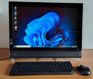 Pc all-in-one HP 22 pollici TouchSmart - disco SSD