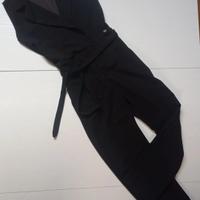 tuta elegante nera ragazza 13 anni