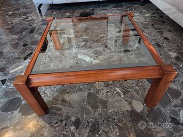 Tavolino in vetro salotto - quadrato