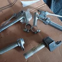 Manubrio + Fanale post. + comandi gas