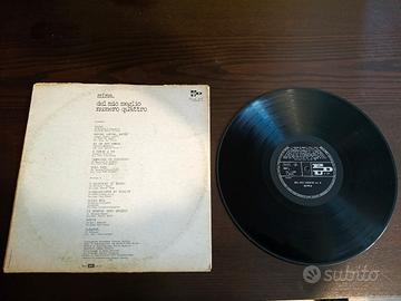 Vinile 33 g"Del mio meglio numero quattro" Mina