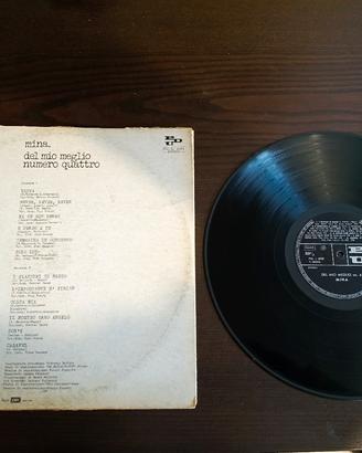 Vinile 33 g"Del mio meglio numero quattro" Mina