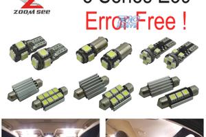 KIT 21 LAMPADE LED INTERNE BMW E39 SERIE 5 530D 52
