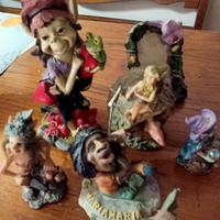 statuette fantasia ,, folletti 