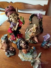 statuette fantasia ,, folletti 