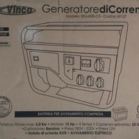 Generatore di Corrente VINCO Avviamento Elettrico