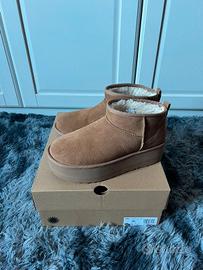 Stivale UGG Classic Ultra Mini Platform marrone 39