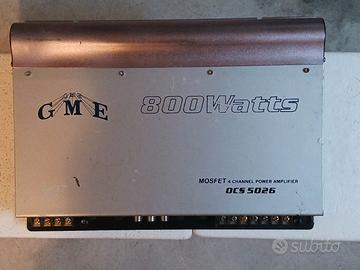 Amplificatore Alpine, Htl, impact, coral e Gme  