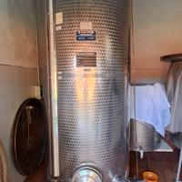 tino acciaio per vino 2800 litri
